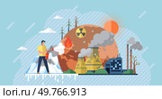 Hot weather vector illustration. Worldwide, thermometer ascends, rising crescendo in evolving melody global warming The hot weather concept is composition, each temperature elevation contributing. Hot weather. Atmosphere and heating engage in dance, their movements choreographed by rhythm hot weather. Стоковая иллюстрация, агентство Ingram Publishing / Фотобанк Лори