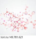 Abstract beautiful structure and DNA molecule.. Abstract beautiful structure and DNA molecule. Стоковая иллюстрация, агентство Ingram Publishing / Фотобанк Лори