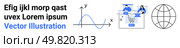 Business team online shopping, mathematical graph, globe icon symbolize data analysis, e-commerce, global network. Ideal for business presentations, educational materials, digital marketing. Business Data Analysis and Online Shopping Concept with Graph and Global Connection Icon. Стоковая иллюстрация, агентство Ingram Publishing / Фотобанк Лори