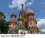 Собор Василия Блаженного. Стоковое фото, фотограф Сергей Куценко / Фотобанк Лори