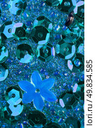 Abstract blinking background.Texture with spangles. Стоковое фото, агентство Ingram Publishing / Фотобанк Лори