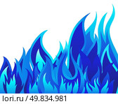 Inferno fire vector background for design use. Стоковая иллюстрация, агентство Ingram Publishing / Фотобанк Лори