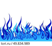 Inferno fire vector background for design use. Стоковая иллюстрация, агентство Ingram Publishing / Фотобанк Лори