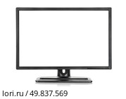Liquid-crystal display isolated on a white background. Стоковое фото, агентство Ingram Publishing / Фотобанк Лори