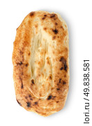 Pita bread isolated on a white background. Стоковое фото, агентство Ingram Publishing / Фотобанк Лори