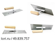 collection of german style construction lute trowel tool or equipment. Стоковое фото, агентство Ingram Publishing / Фотобанк Лори