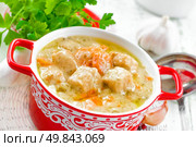 Meat stew. Стоковое фото, агентство Ingram Publishing / Фотобанк Лори