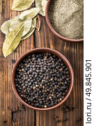 Black pepper. Стоковое фото, агентство Ingram Publishing / Фотобанк Лори