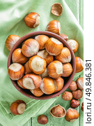 Hazelnuts. Стоковое фото, агентство Ingram Publishing / Фотобанк Лори