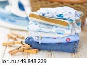 Baby clothes. Стоковое фото, агентство Ingram Publishing / Фотобанк Лори