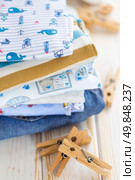Baby clothes. Стоковое фото, агентство Ingram Publishing / Фотобанк Лори