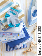 Baby clothes. Стоковое фото, агентство Ingram Publishing / Фотобанк Лори