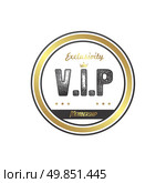 vip member badge theme vector art illustration. vip member badge. Стоковая иллюстрация, агентство Ingram Publishing / Фотобанк Лори