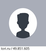 unknown male silhouette theme vector art illustration. unknown male silhouette. Стоковая иллюстрация, агентство Ingram Publishing / Фотобанк Лори