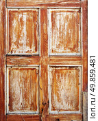 Brown texture of old door. Element of design. Стоковое фото, агентство Ingram Publishing / Фотобанк Лори