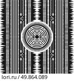 native american pattern vector graphic art illustration. native american pattern. Стоковая иллюстрация, агентство Ingram Publishing / Фотобанк Лори