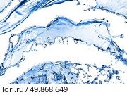 water splashes isolated on white. Стоковое фото, агентство Ingram Publishing / Фотобанк Лори