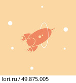 space shuttle rocket theme vector art illustration. space shuttle. Стоковая иллюстрация, агентство Ingram Publishing / Фотобанк Лори