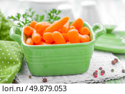 baby carrot. Стоковое фото, агентство Ingram Publishing / Фотобанк Лори