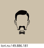 hipster guy illustration. hipster guy illustration theme vector graphic. Стоковая иллюстрация, агентство Ingram Publishing / Фотобанк Лори