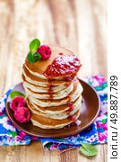 pancakes. Стоковое фото, агентство Ingram Publishing / Фотобанк Лори