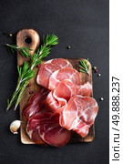 prosciutto. Стоковое фото, агентство Ingram Publishing / Фотобанк Лори