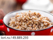 buckwheat porridge. Стоковое фото, агентство Ingram Publishing / Фотобанк Лори