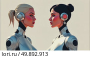 AI Generative Futuristic person in the World of the Future of Space Science Fiction. Стоковое AI-видео, аниматор Spirit River / Фотобанк Лори