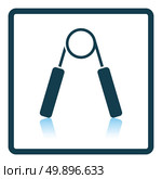 Icon of Hands expander. Shadow reflection design. Vector illustration. Стоковая иллюстрация, агентство Ingram Publishing / Фотобанк Лори