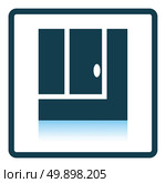 Tennis replay ball in icon. Shadow reflection design. Vector illustration. Стоковая иллюстрация, агентство Ingram Publishing / Фотобанк Лори