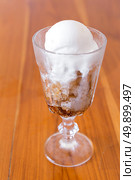 ice espresso coffee icecream dessert. Стоковое фото, агентство Ingram Publishing / Фотобанк Лори