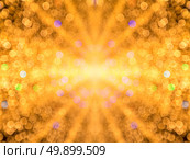 abstract blur background: defocus of yellow marquee light . Стоковое фото, агентство Ingram Publishing / Фотобанк Лори