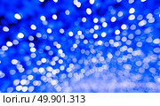 abstract blur background: defocus of bkue marquee light . Стоковое фото, агентство Ingram Publishing / Фотобанк Лори
