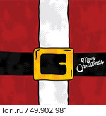 santa claus christmas suit holiday. santa claus christmas suit holiday card vector art illustration. Стоковая иллюстрация, агентство Ingram Publishing / Фотобанк Лори
