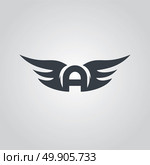 aviator symbol logo logotype theme. aviator symbol logo logotype theme vector illustration. Стоковая иллюстрация, агентство Ingram Publishing / Фотобанк Лори