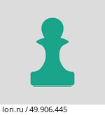 Stamp icon. Gray background with green. Vector illustration. Стоковая иллюстрация, агентство Ingram Publishing / Фотобанк Лори