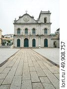 St. Lazarus Church Macau, Macao, China. Стоковое фото, агентство Ingram Publishing / Фотобанк Лори
