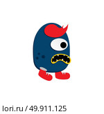 cute adorable ugly scary funny mascot monster. cute adorable ugly scary funny mascot monster vector art. Стоковая иллюстрация, агентство Ingram Publishing / Фотобанк Лори