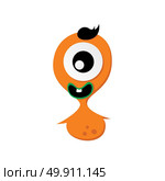 cute adorable ugly scary funny mascot monster. cute adorable ugly scary funny mascot monster vector art. Стоковая иллюстрация, агентство Ingram Publishing / Фотобанк Лори
