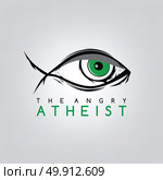 atheism theme - against religious ignorance campaign. atheism theme - against religious ignorance campaign - vector art. Стоковая иллюстрация, агентство Ingram Publishing / Фотобанк Лори