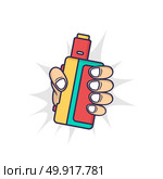 vaporizer electric cigarette vapor mod - vape life. vaporizer electric cigarette vapor mod - vape life vector. Стоковая иллюстрация, агентство Ingram Publishing / Фотобанк Лори