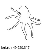 Devilfish black icon . Стоковая иллюстрация, агентство Ingram Publishing / Фотобанк Лори
