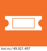 Ticket white color icon .. Ticket it is white color icon . Стоковая иллюстрация, агентство Ingram Publishing / Фотобанк Лори
