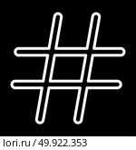 Hashtag icon . Стоковая иллюстрация, агентство Ingram Publishing / Фотобанк Лори