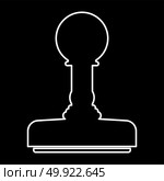 Rubber stamps  icon . Стоковая иллюстрация, агентство Ingram Publishing / Фотобанк Лори