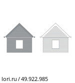 Siding front  set  icon . Стоковая иллюстрация, агентство Ingram Publishing / Фотобанк Лори