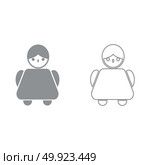 Old woman icon . Стоковая иллюстрация, агентство Ingram Publishing / Фотобанк Лори