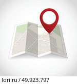 gps map locator vector art. Стоковая иллюстрация, агентство Ingram Publishing / Фотобанк Лори
