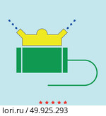 Lawn sprinklers  set  icon . Стоковая иллюстрация, агентство Ingram Publishing / Фотобанк Лори