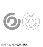 Load icon. Grey set .. Load icon. It is grey set . Стоковая иллюстрация, агентство Ingram Publishing / Фотобанк Лори